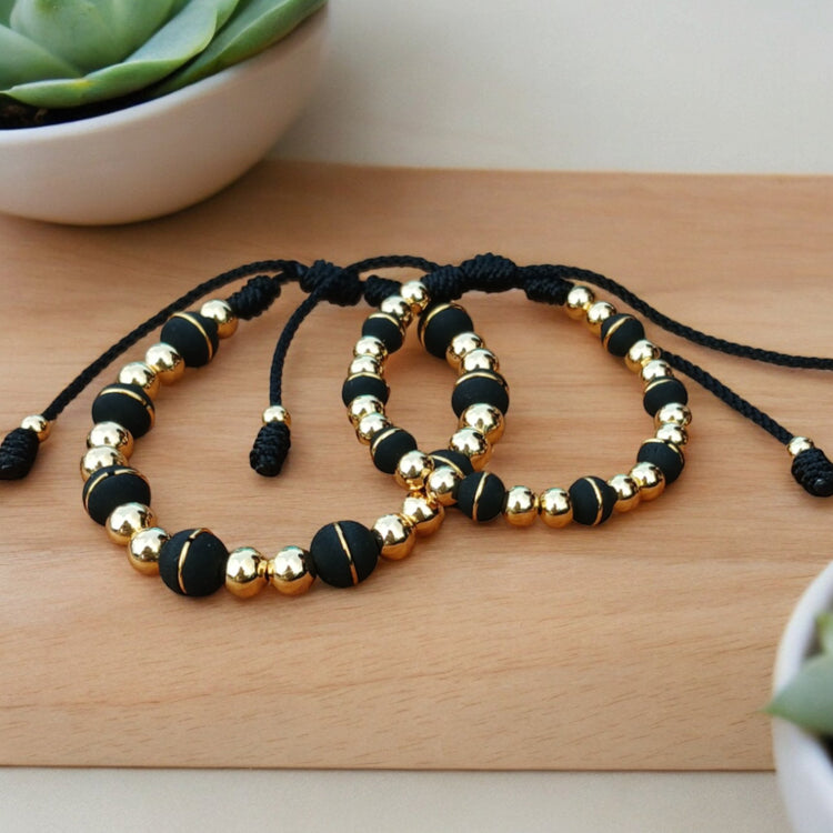 PULSERAS BAÑO EN ORO