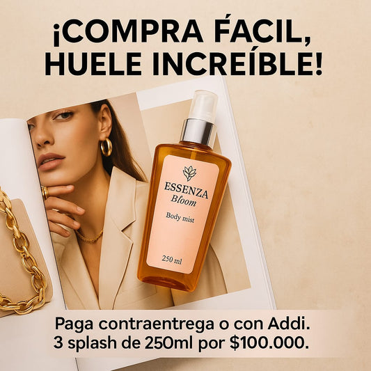 💋 Rubí salvaje 250mL (Inspirado en Bombshell de Victoria's Secret)