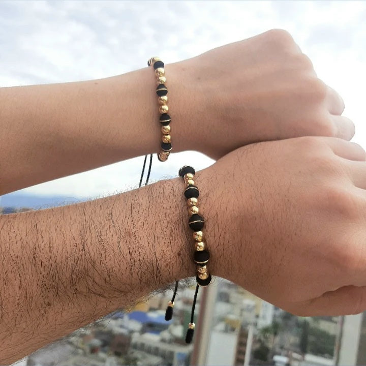 Pareja Pulsera Dayky Black