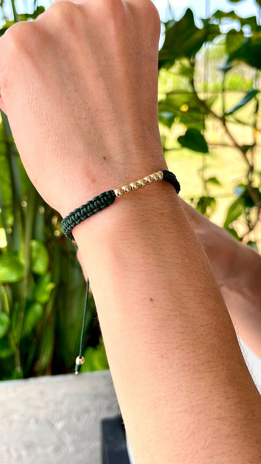 Pulsera Dama Oro Laminado