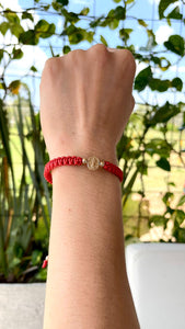 Pulsera Dama Oro Laminado