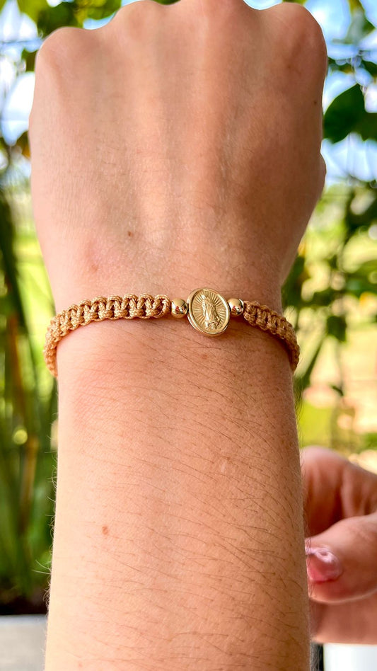 Pulsera Dama Oro Laminado