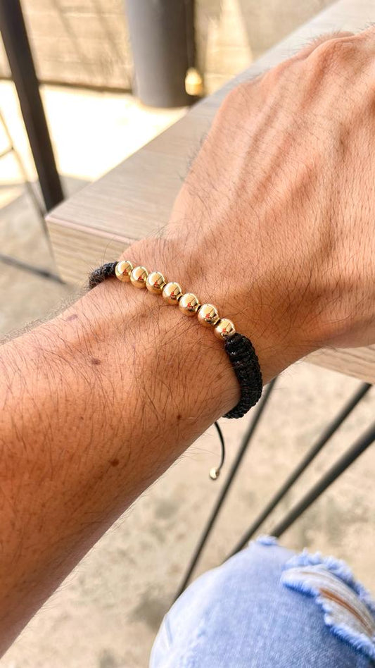 Pulsera Caballero Oro Laminado