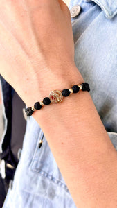 Pulsera Dama Oro Laminado