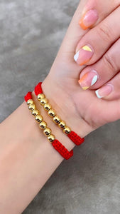 Pulsera Tejida Red x2