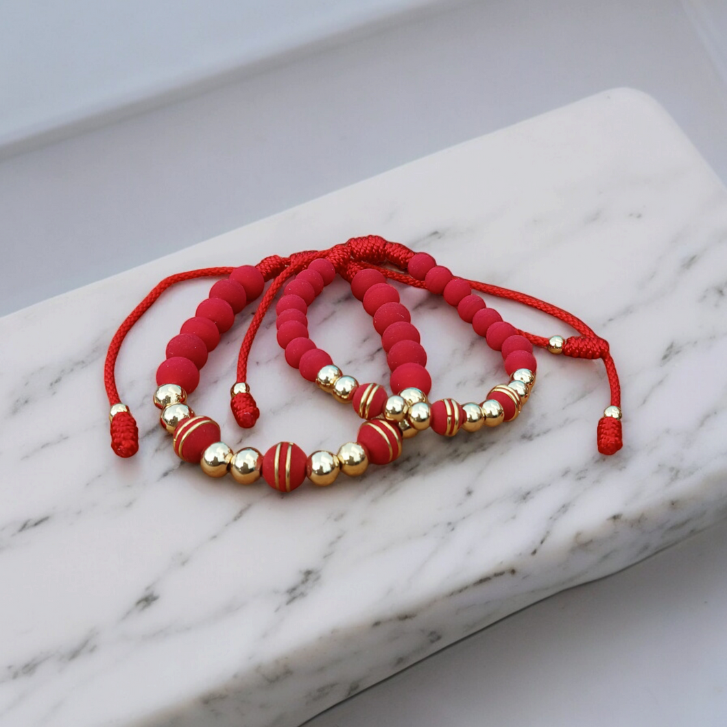 Pareja Pulsera Skym Red