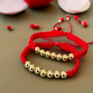 Pulsera Tejida Red x2