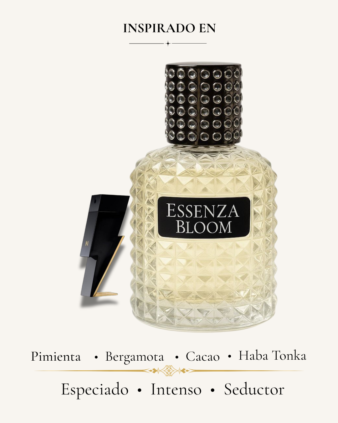 Rebel Noir 50mL (Inspirado en Ch Bad Boy Men)