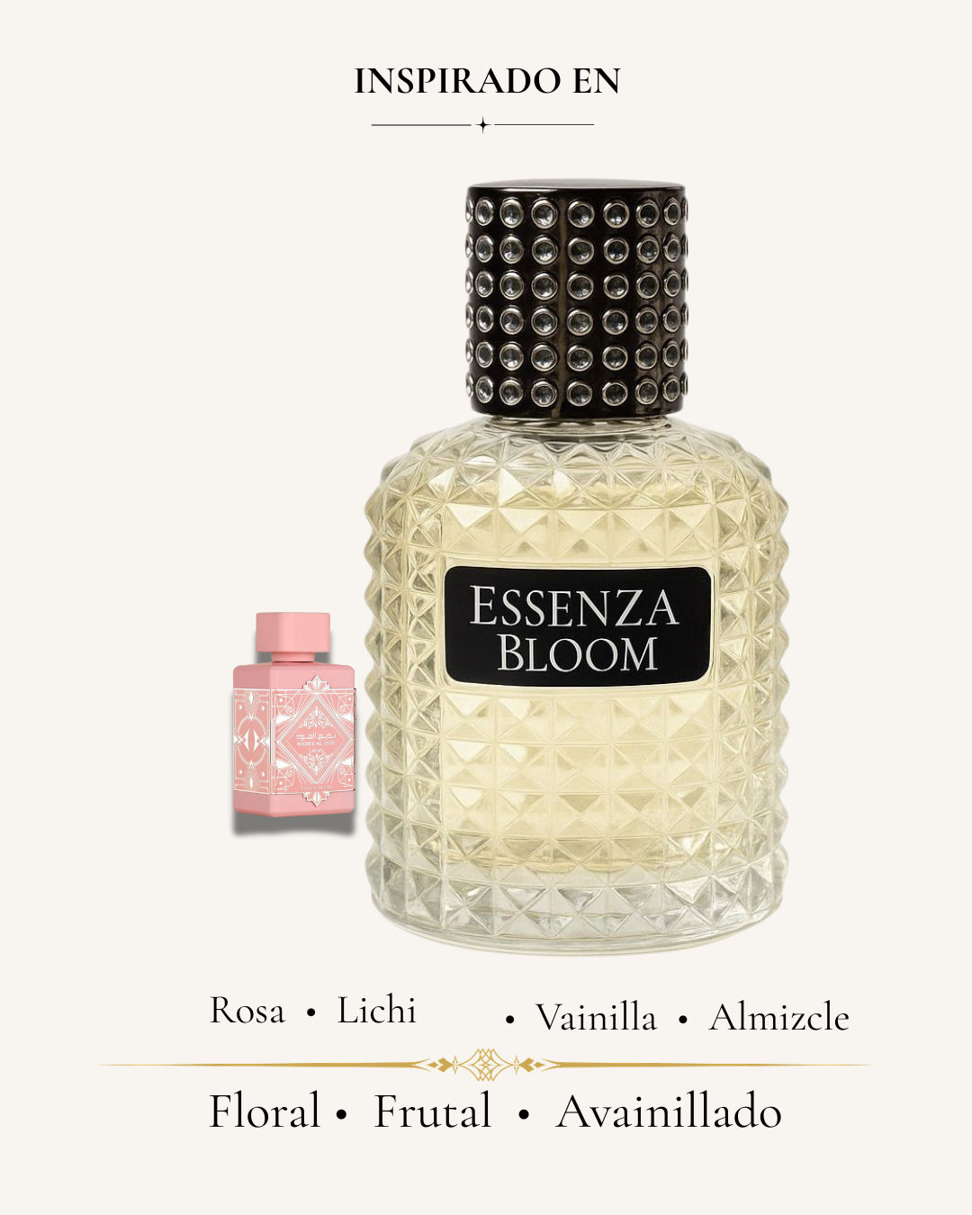 Rosé Couture 50mL (Inspirado en Badee Al Oud Noble Blush de Lattafa Mujer)