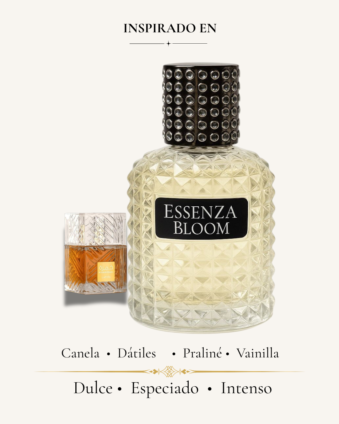 Esencia Oud 50mL (Inspirado en Khamrah de Lattafa Unisex)