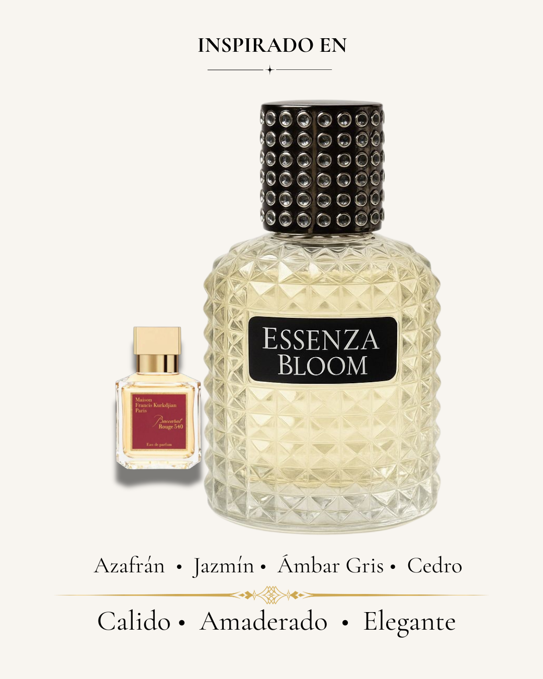 Rouge Absolu 50mL (Inspirado en Baccarat Rouge Unisex)