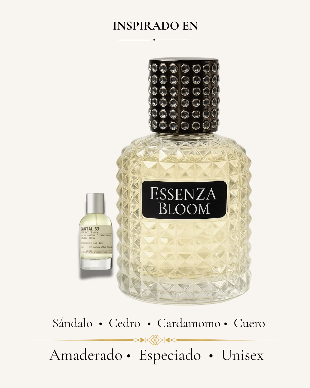Sándalo Minimalist 50mL (Inspirado en Santal 33 Unisex)