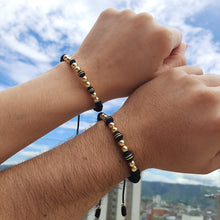 Cargar imagen en el visor de la galería, Pareja Pulsera Skym Black
