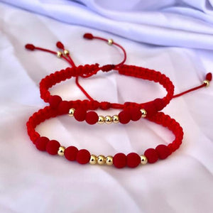 Pulsera Tejida Red x2