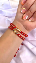 Cargar imagen en el visor de la galería, Pulsera Tejida Red x2
