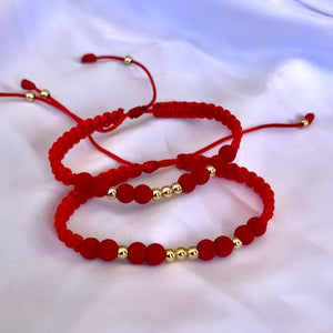 Pulseras hilo rojo x2 - Rosmarinus