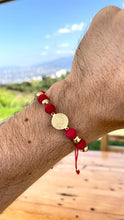 Cargar imagen en el visor de la galería, Pareja Pulsera San Benito Red x2
