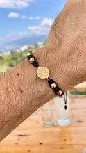 Cargar imagen en el visor de la galería, Pareja Pulsera San Benito Black x2
